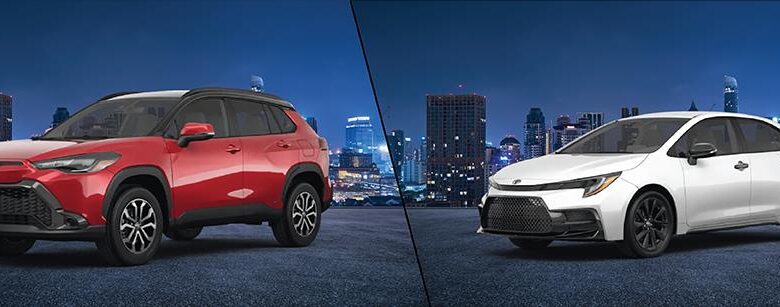 0 تا 100 مقایسه تویوتا کرولا کراس با لوین هیبرید