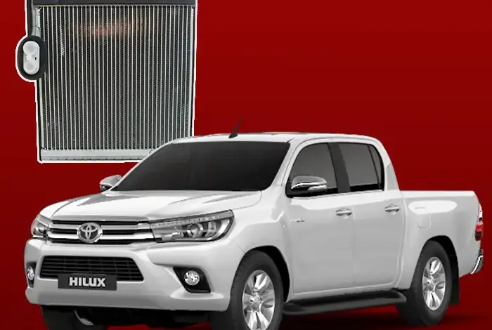 5 علامت خرابی اواپراتور کولر تویوتا هایلوکس