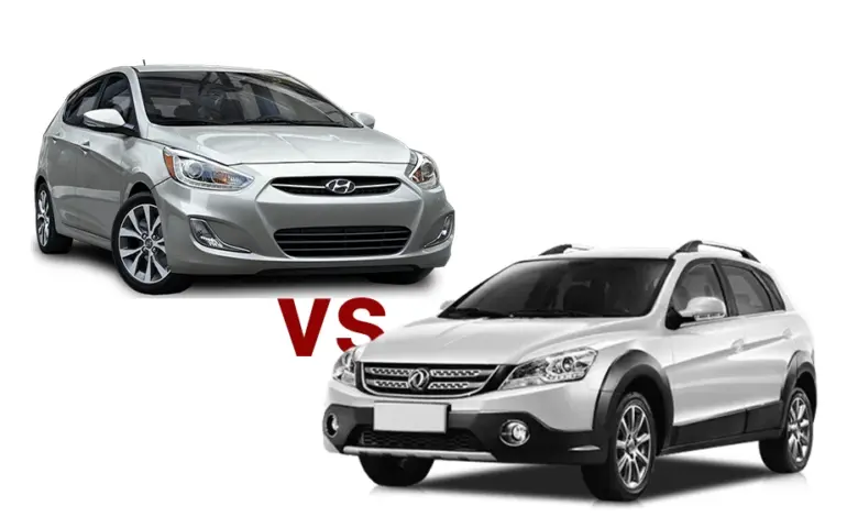 دانگ فنگ H30 کراس یا هیوندای اکسنت؛ مقایسه هاچبک و سدان اقتصادی