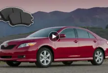 آموزش ویدیویی تعویض لنت جلو تویوتا کمری 2008 تا 2017