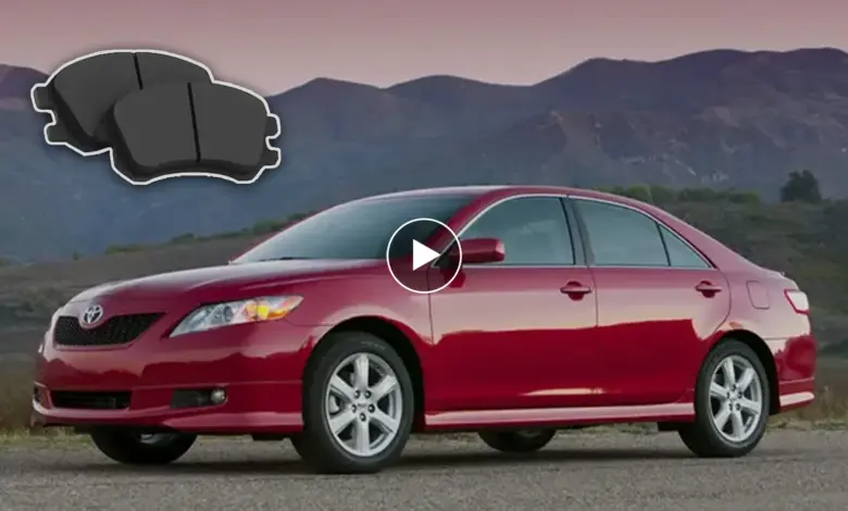 آموزش ویدیویی تعویض لنت جلو تویوتا کمری 2008 تا 2017