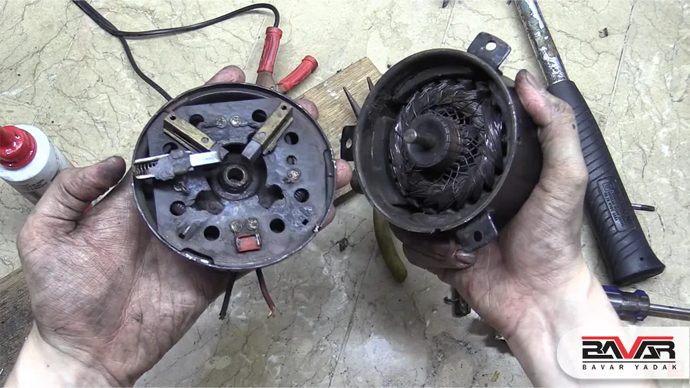 خرابی موتور فن