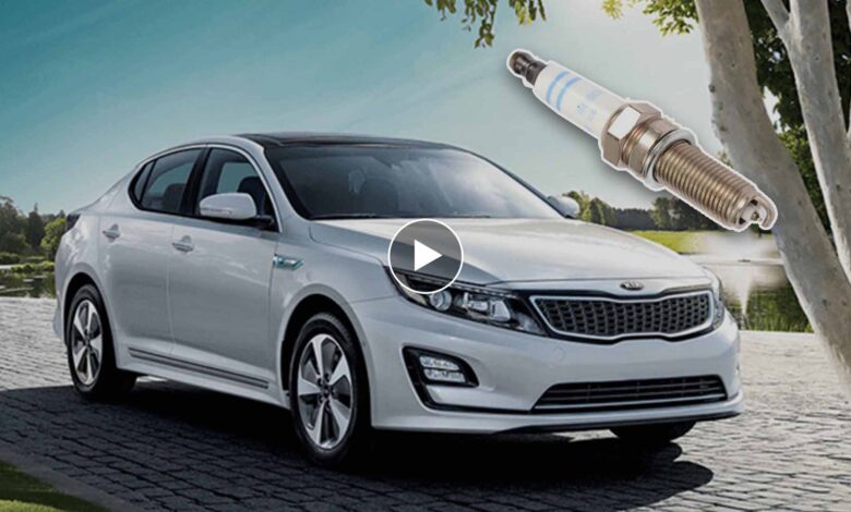 آموزش ویدیویی تعویض شمع موتور کیا اپتیما