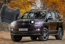 آموزش ویدیویی تعویض لاستیک چاکدار تویوتا لندکروزر اتاق 200