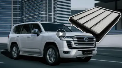 آموزش ویدیویی تعویض فیلتر هوای تویوتا لندکروزر اتاق 300