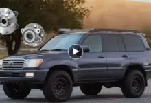 آموزش ویدیویی تعویض بلبرینگ چرخ تویوتا لندکروزر اتاق 100