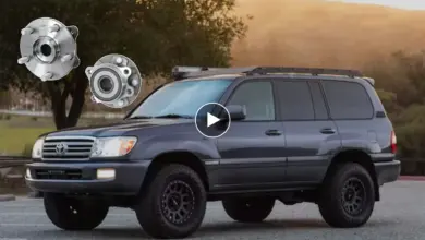 آموزش ویدیویی تعویض بلبرینگ چرخ تویوتا لندکروزر اتاق 100