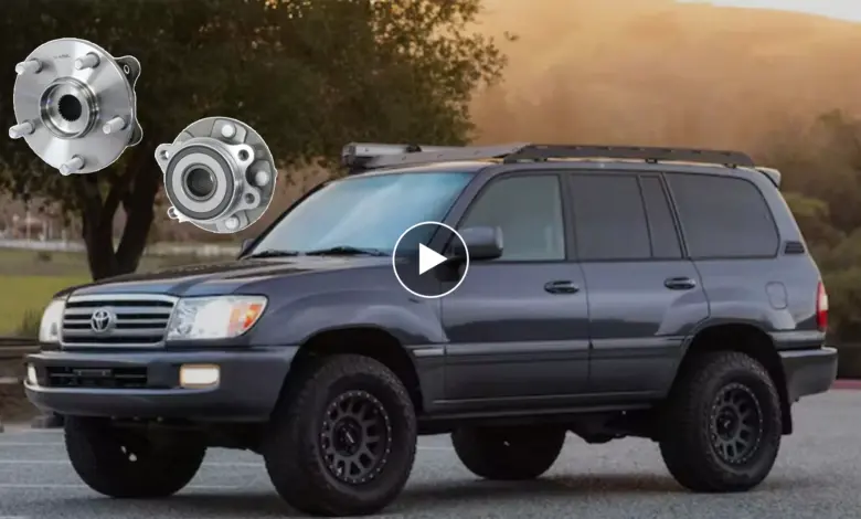 آموزش ویدیویی تعویض بلبرینگ چرخ تویوتا لندکروزر اتاق 100