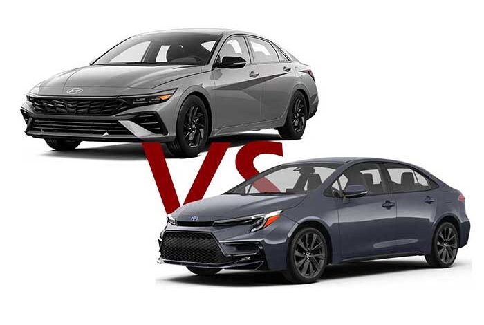مقایسه کامل هیوندای النترا 2025 و تویوتا کرولا| قیمت و مشخصات فنی