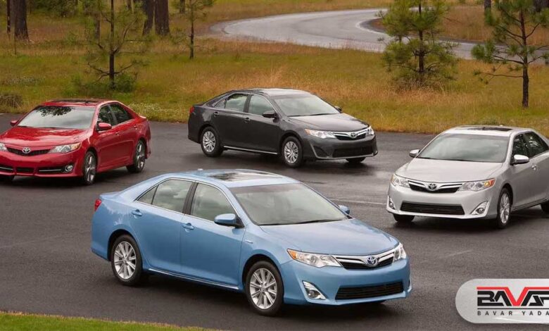 بررسی تاریخچه تویوتا کمری؛ از قدیم تا امروز، تفاوت 8 نسل مختلف