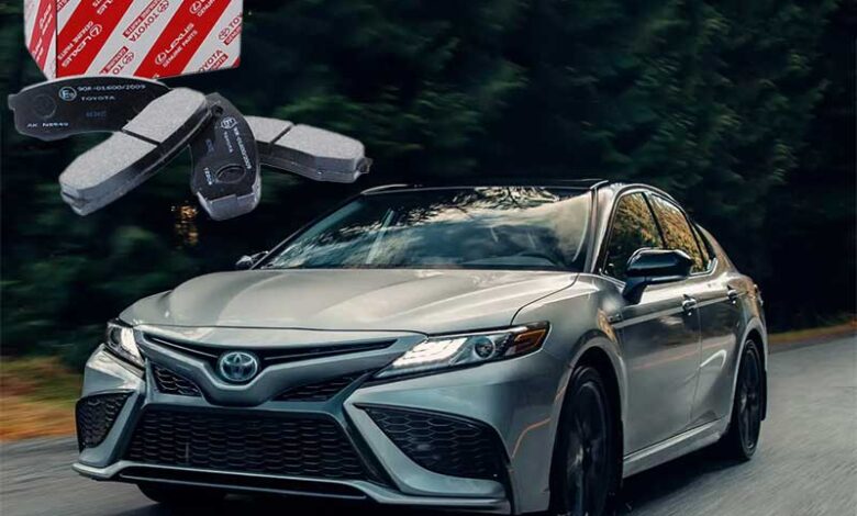 بهترین لنت ترمز تویوتا کمری 2007 تا 2023