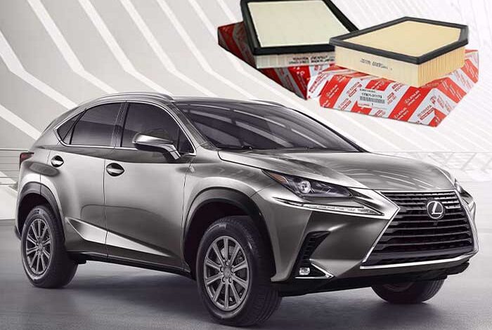 تفاوت فیلتر هوا و کابین در لکسوس NX