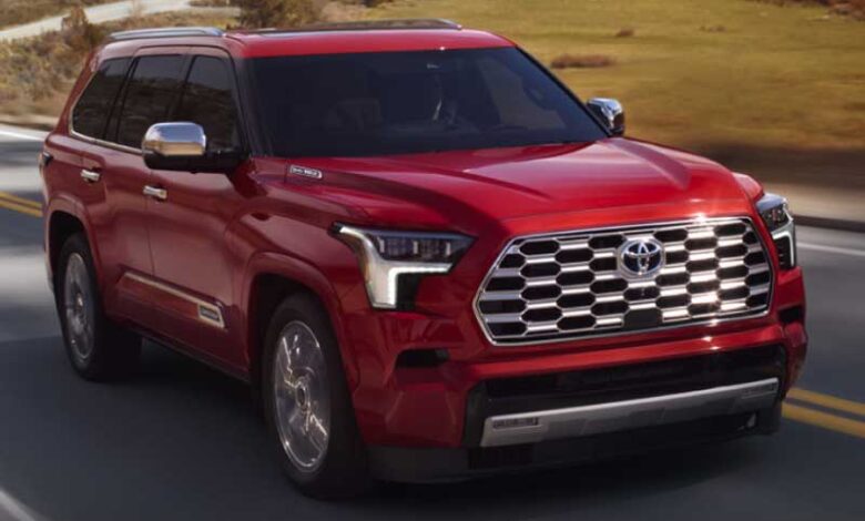 بررسی مشخصات فنی تویوتا سکویا 2024