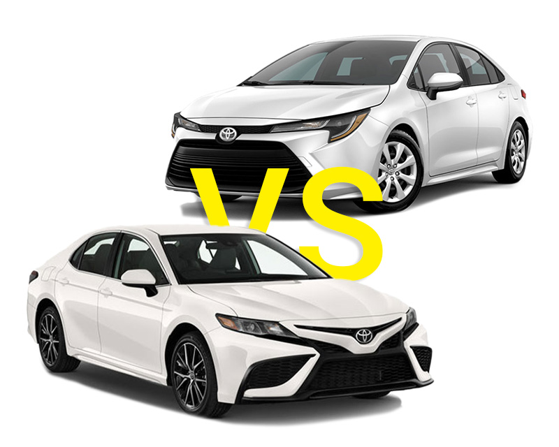 تویوتا کرولا یا تویوتا کمری؟ نقد و بررسی جامع + قیمت