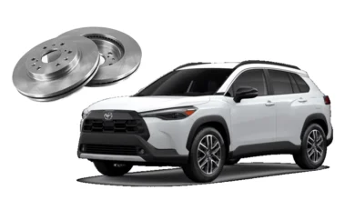 دیسک ترمز تویوتا کرولا کراس