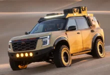 نیسان آرمادای آفرود دارای تعداد زیادی از قطعات آزمایشی نیسان است