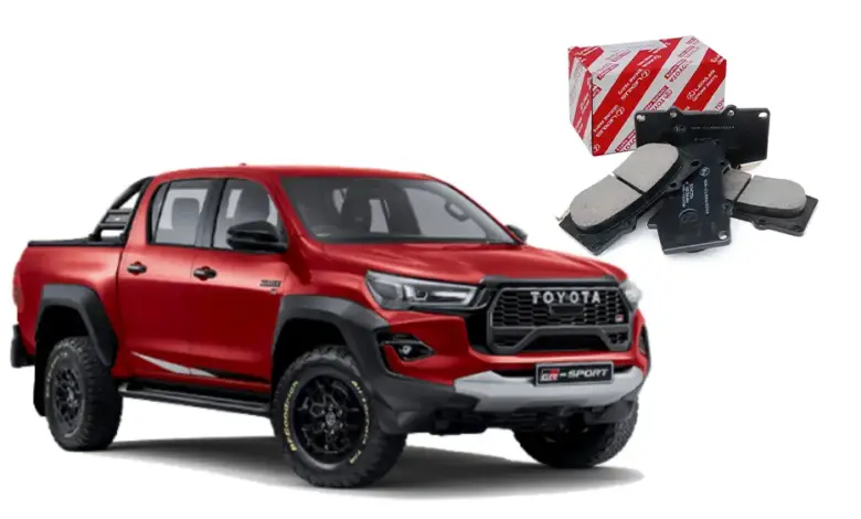 لنت ترمز تویوتا هایلوکس؛ مقایسه 3 برند اورجینال + (قیمت روز لنت جلو)