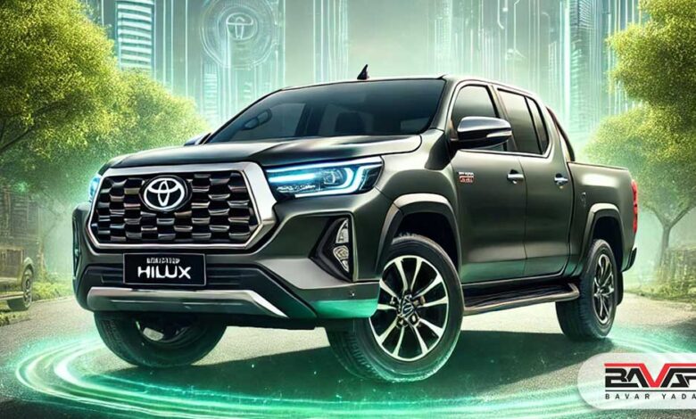معرفی تویوتا هایلوکس هیبریدی 2025 | مشخصات فنی و قیمت