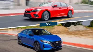 مقایسه نیسان سنترا و هوندا سیویک