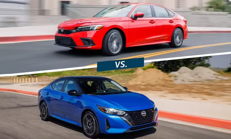 مقایسه نیسان سنترا و هوندا سیویک