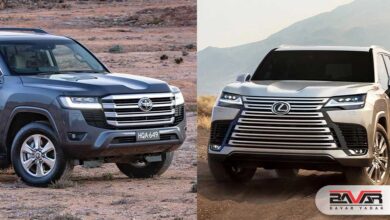 مقایسه و بررسی لکسوس LX600 و تویوتا لندکروزر اتاق 300؛ شباهت‌ها و تفاوت‌ها