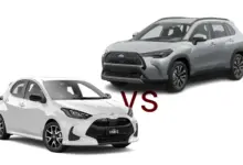 مقایسه کامل تویوتا یاریس 2024 و کرولا کراس