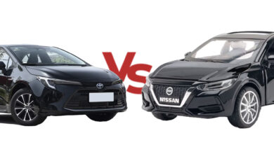 مقایسه و بررسی نیسان سیلفی و لوین هیبرید