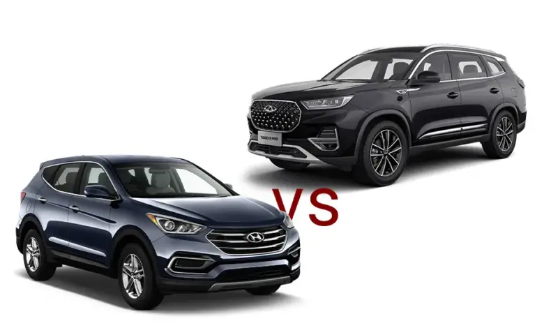 فونیکس تیگو 8 پرو یا هیوندای سانتافه 2017؛ بررسی شاسی‌بلندهای خانوادگی