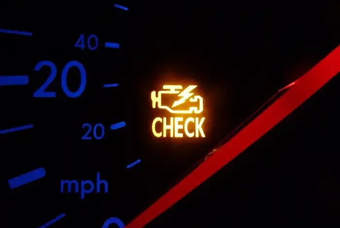 چرا چراغ چک ماشین روشن می شود؟ بررسی دلایل و نتایج