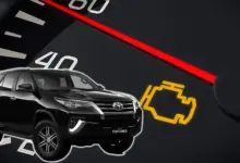 چراغ چک تویوتا فورچونر؛ 5 علت روشن شدن و روش‌های عیب‌یابی تخصصی