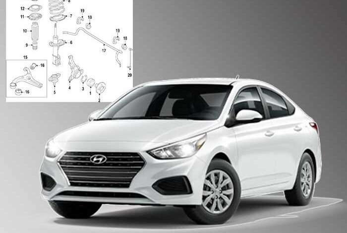 ۷ مشکل رایج در جلوبندی هیوندای اکسنت