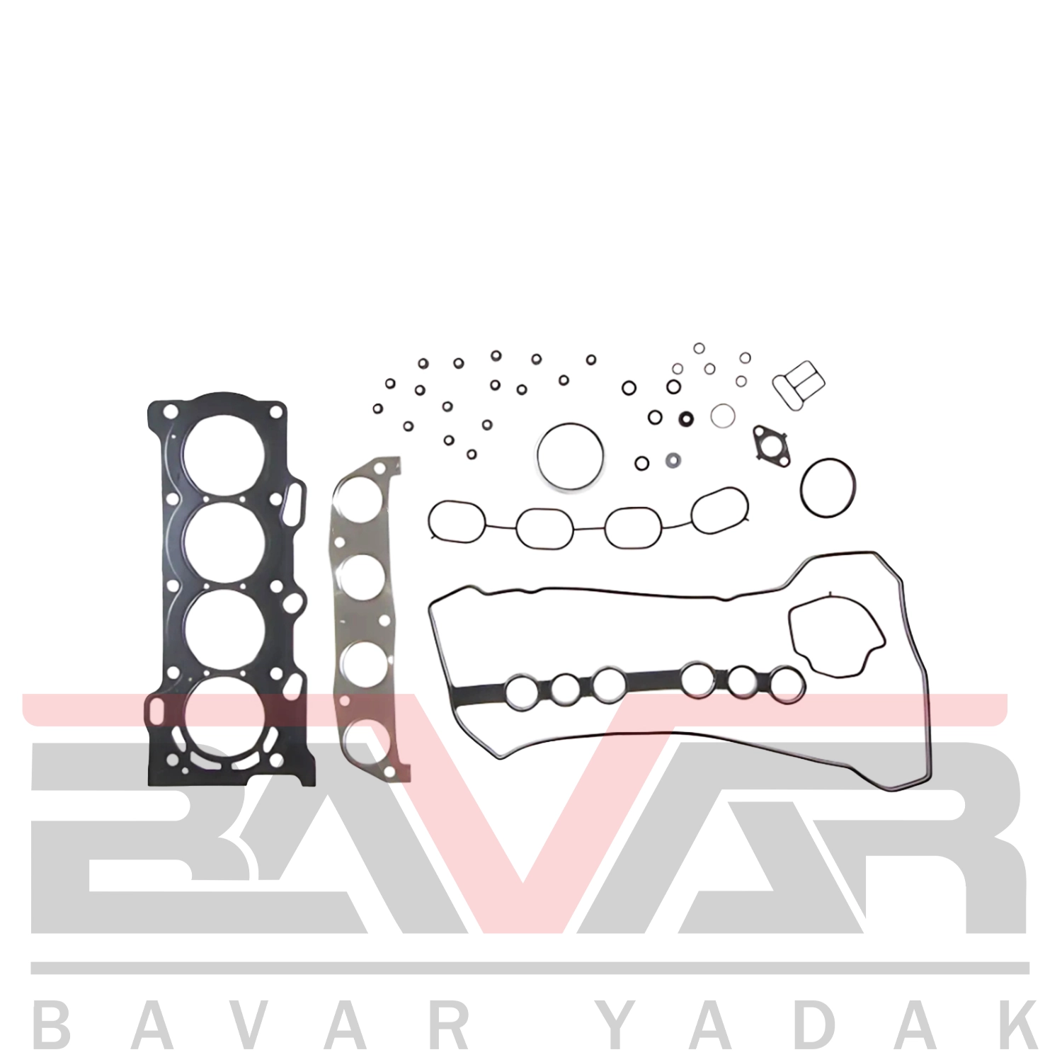 04111-75A32-2 واشر کامل موتور تویوتا پرادو 4 سیلندر سال 2012 - Image 1