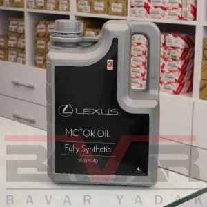 روغن موتور 4 لیتری لکسوس مدل 5W-40 برند اصلی GENUINE