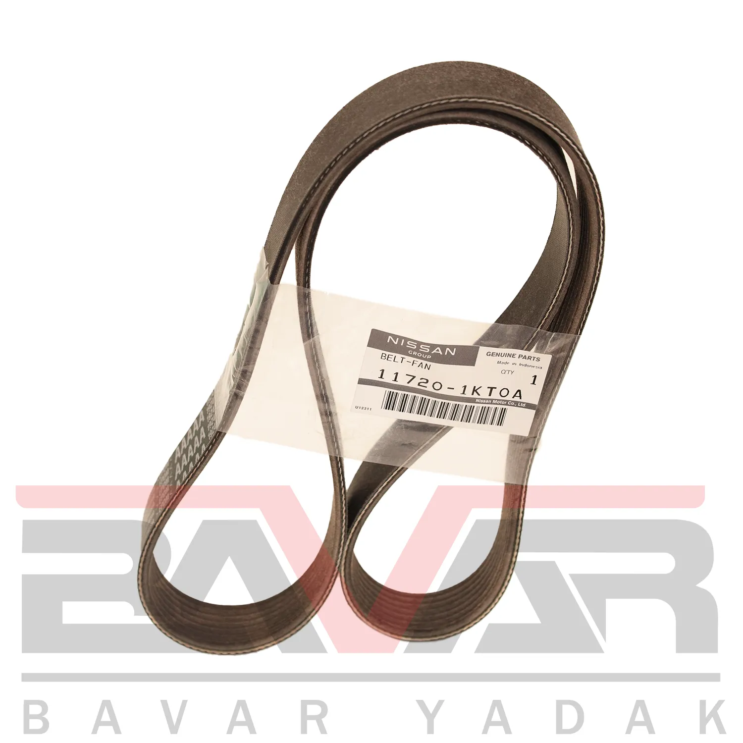 11720-1KT0A تسمه دینام نیسان جوک موتور معمولی اصلی - Image 1