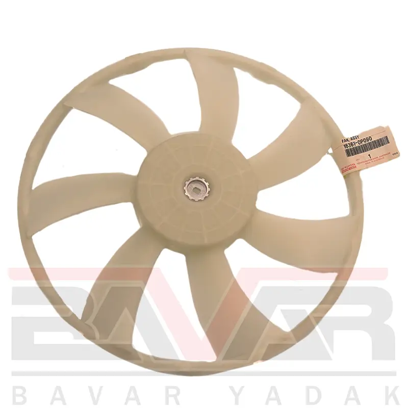 16361-0P090 پروانه فن موتور تویوتا اریون سال 2010-2011 - Image 1