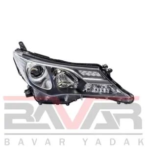 چراغ جلو راست بدون زنون دیلایت‌دار تویوتا راوفور RAV4 سال 2013 تا 2014