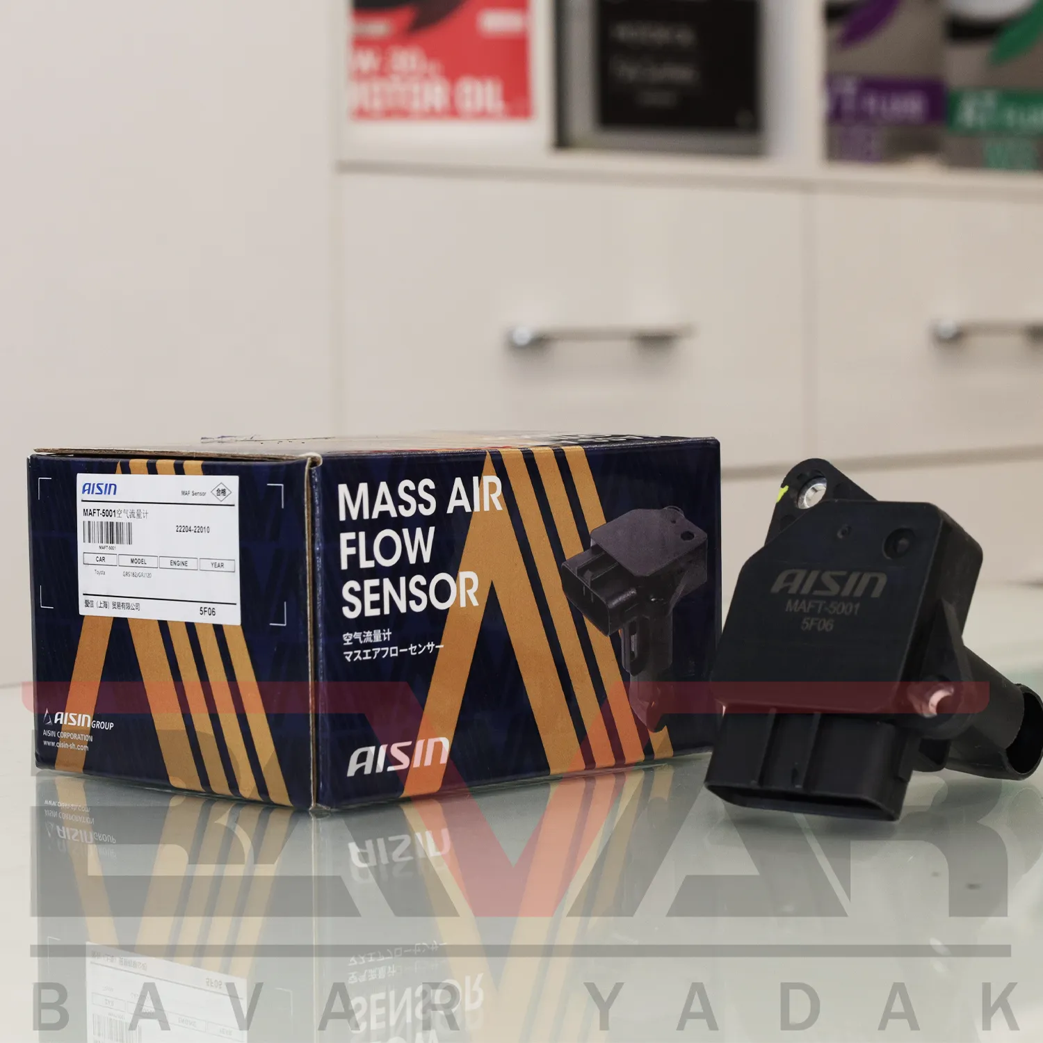 سنسور اکسيژن روي هواکش تویوتا لندکروزر