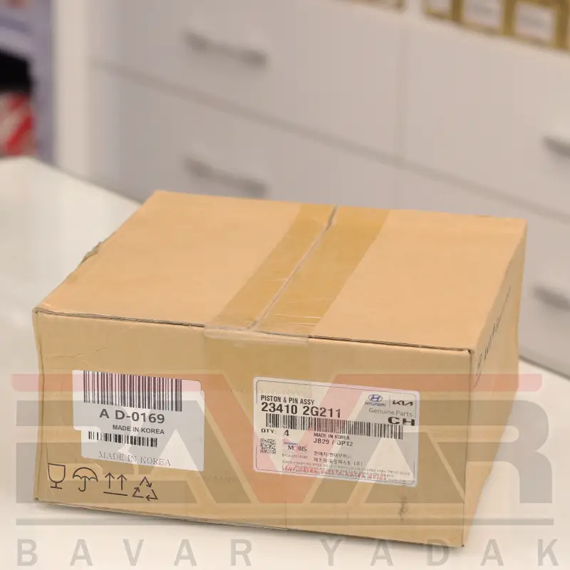 23410 2G211 پیستون و گژن پین استاندارد هیوندای توسان