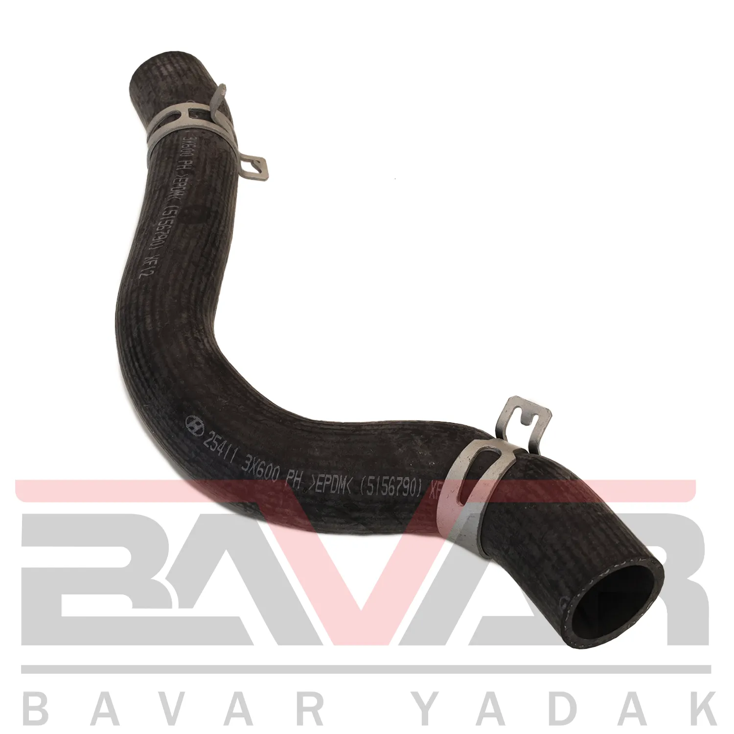 25411 3X600 شیلنگ رادیاتور هیوندای النترا