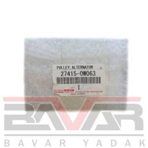 27415 0W063 1 پولی سر دینام تویوتا پرادو 2012 تا 2014