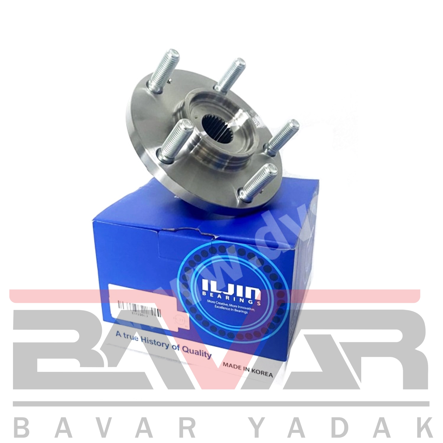 51750-39603-ILJIN-2 توپی چرخ جلو هیوندای کرتا - Image 1