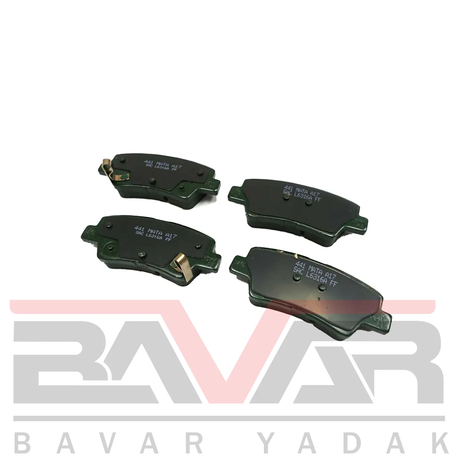 58302-3ZA00-2 لنت ترمز عقب هیوندای کرتا - Image 1