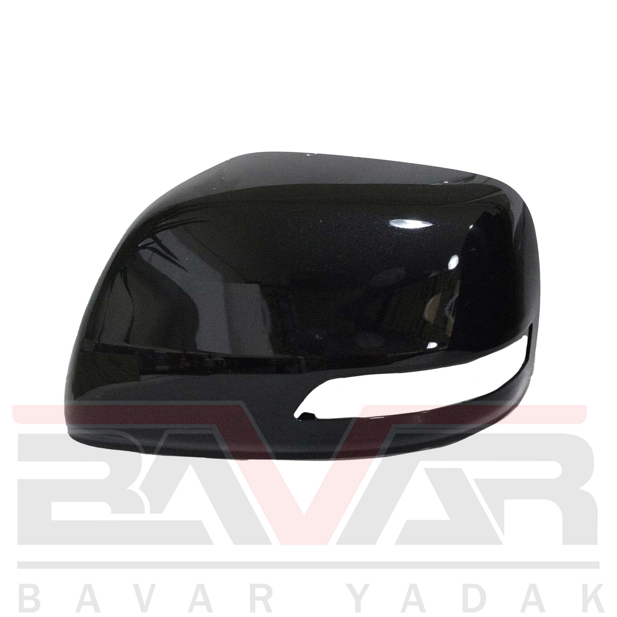 87945-60050-C0 قاب چپ پشت آینه مشکی تویوتا لندکروزر - Image 1