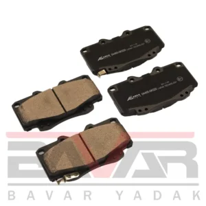 B3 1142 2 لوازم یدکی تویوتا (تضمین کیفیت) + خرید و قیمت 1405 لنت جلو هایلوکس ویگو شاسی بلند 2005 تا 2011