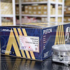 پیستون موتور 1GR استاندارد تویوتا لندکروزر 6 سیلندر 2008 تا 2018 برند AISIN - پک 6 عددی