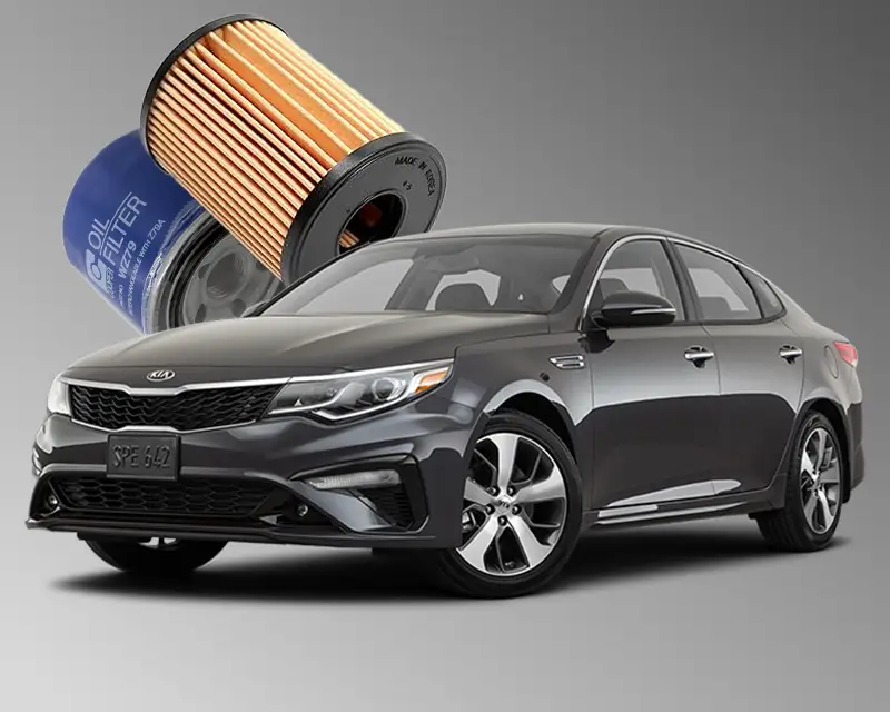مقایسه فیلتر روغن اورجینال و متفرقه کیا اپتیما