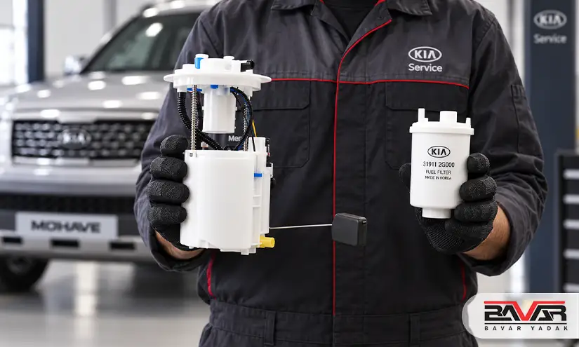 kia Spare Parts in Zahedan لوازم یدکی کیا در زاهدان پمپ بنزین کامل و صافی بنزین فابریک خودرو های کیا