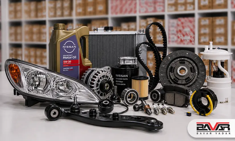 nissan spare parts 1 لوازم یدکی نیسان (اصل) + قیمت 1405 لوازم یدکی نیسان