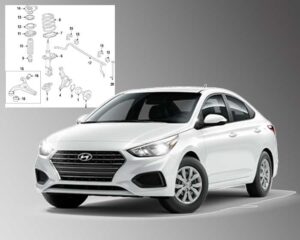 ۷ مشکل رایج در جلوبندی هیوندای اکسنت