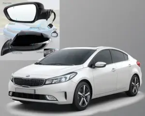 آینه بغل کیا سراتو؛ انواع (برقی، تاشو)، قیمت و آموزش تعویض گام به گام (تصویری)